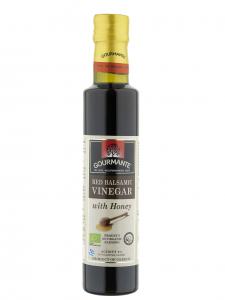 Gourmante BIO Red Balsamic Vinegar with Honey 250ml